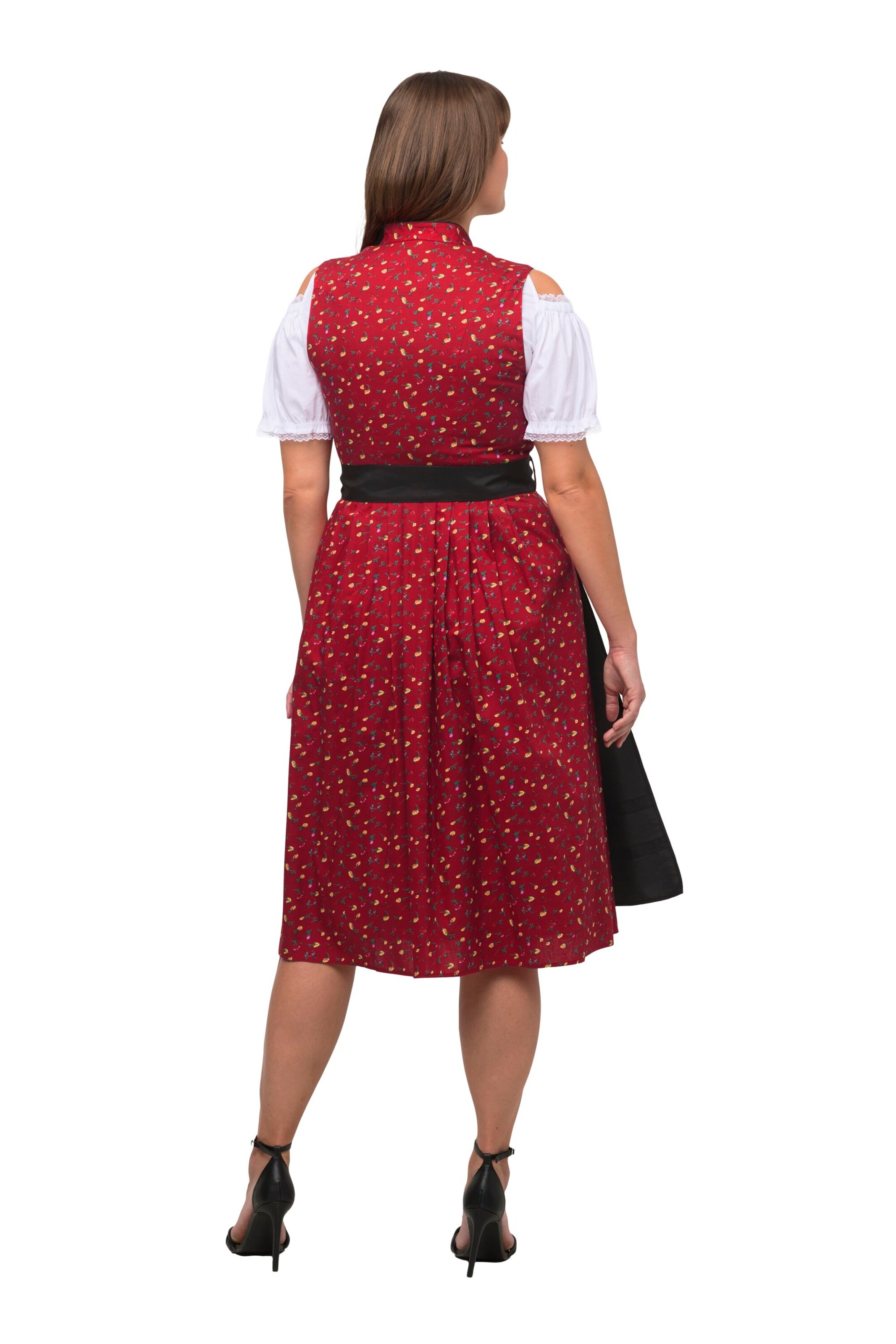 Ulla Popken Dirndl in Rood
