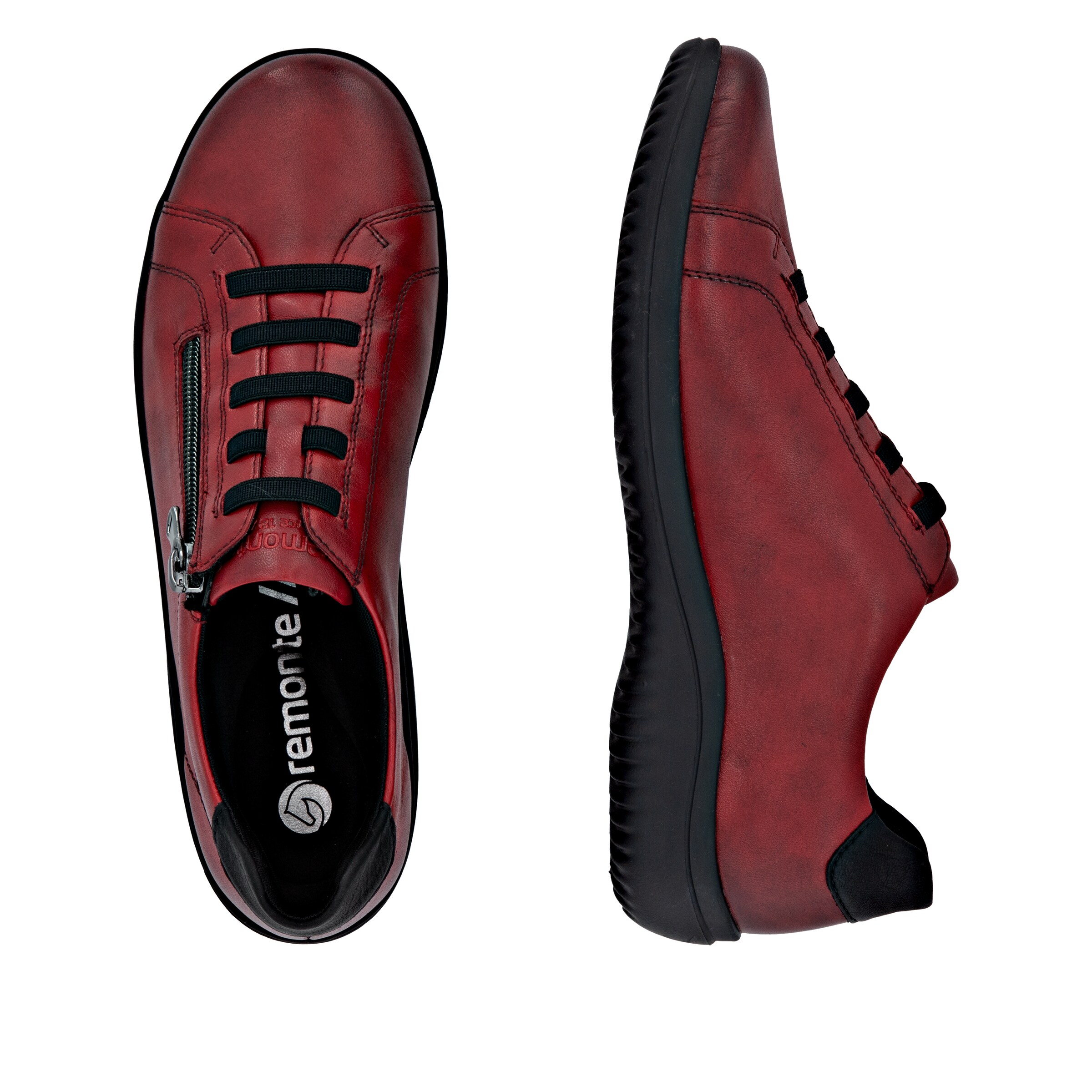 REMONTE Schnürschuh in Rot