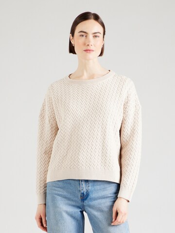 ABOUT YOU Sweater 'Layla' in White: front