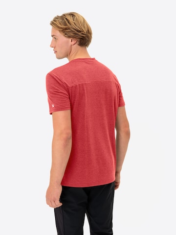 VAUDE Functioneel shirt 'Tekoa' in Rood