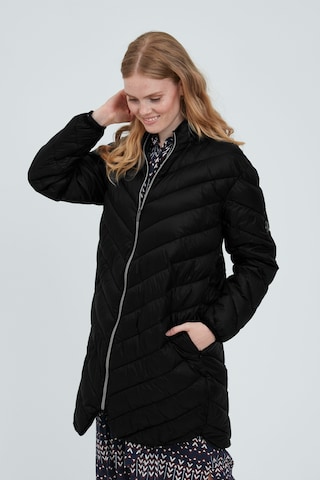 Fransa Winter Coat 'FRBAPADDING 5' in Black: front