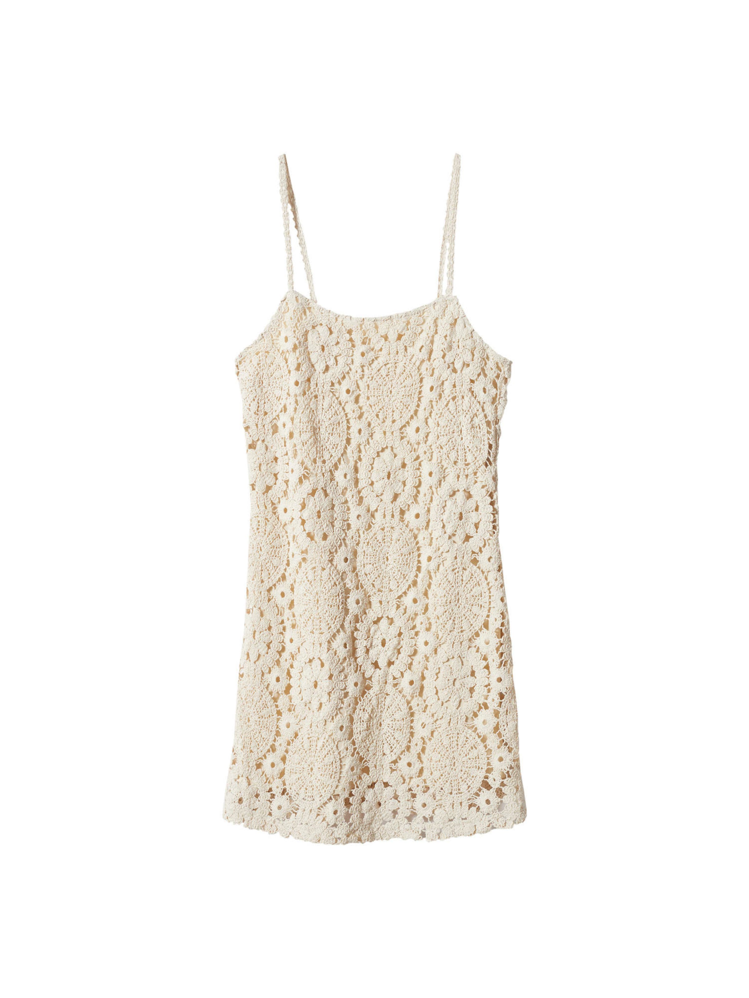 MANGO Kleid 'Dalias' in Beige: Vorderseite