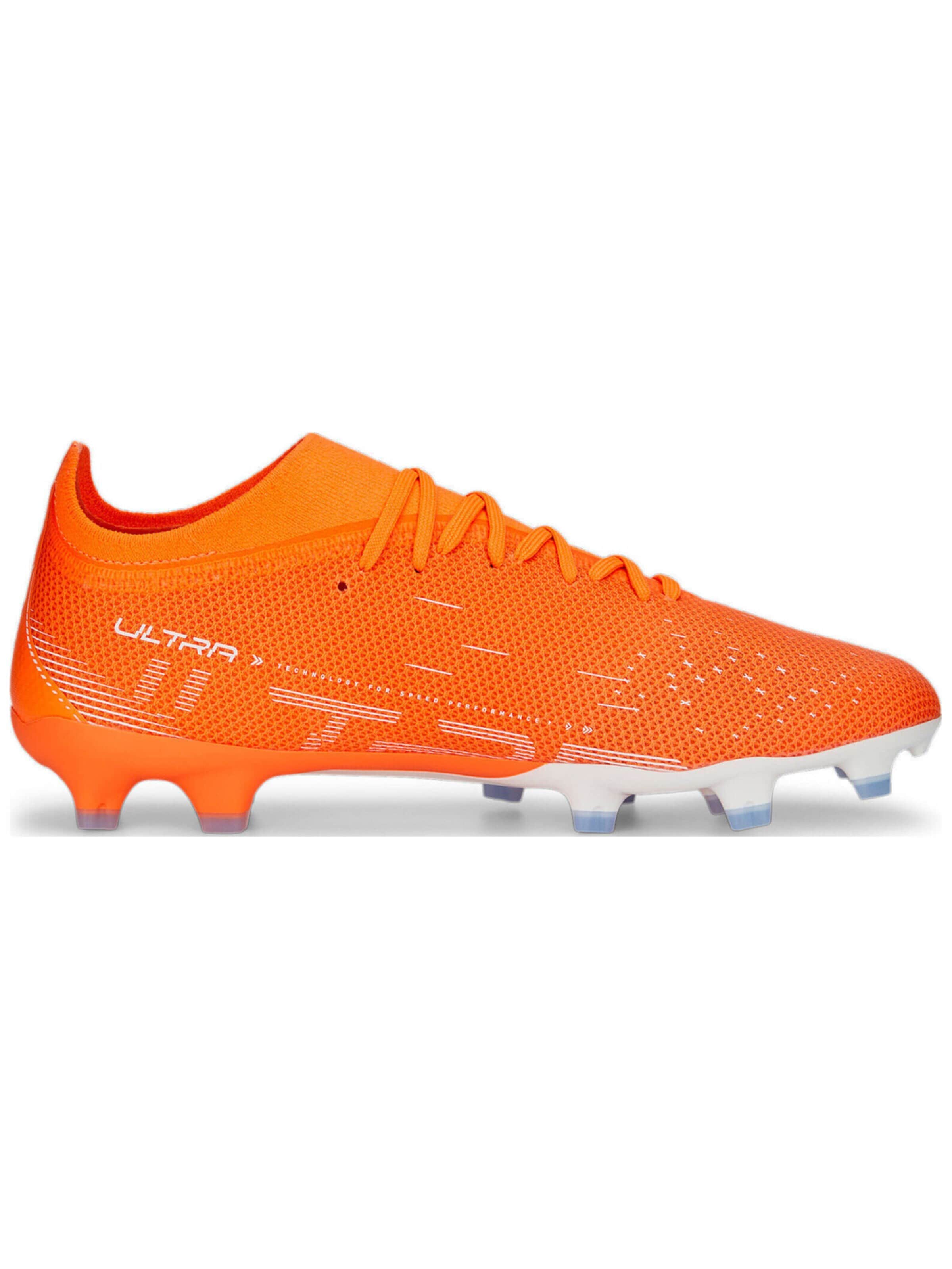 PUMA Soccer shoe 'Puma Ultra Match FG AG' in Orange