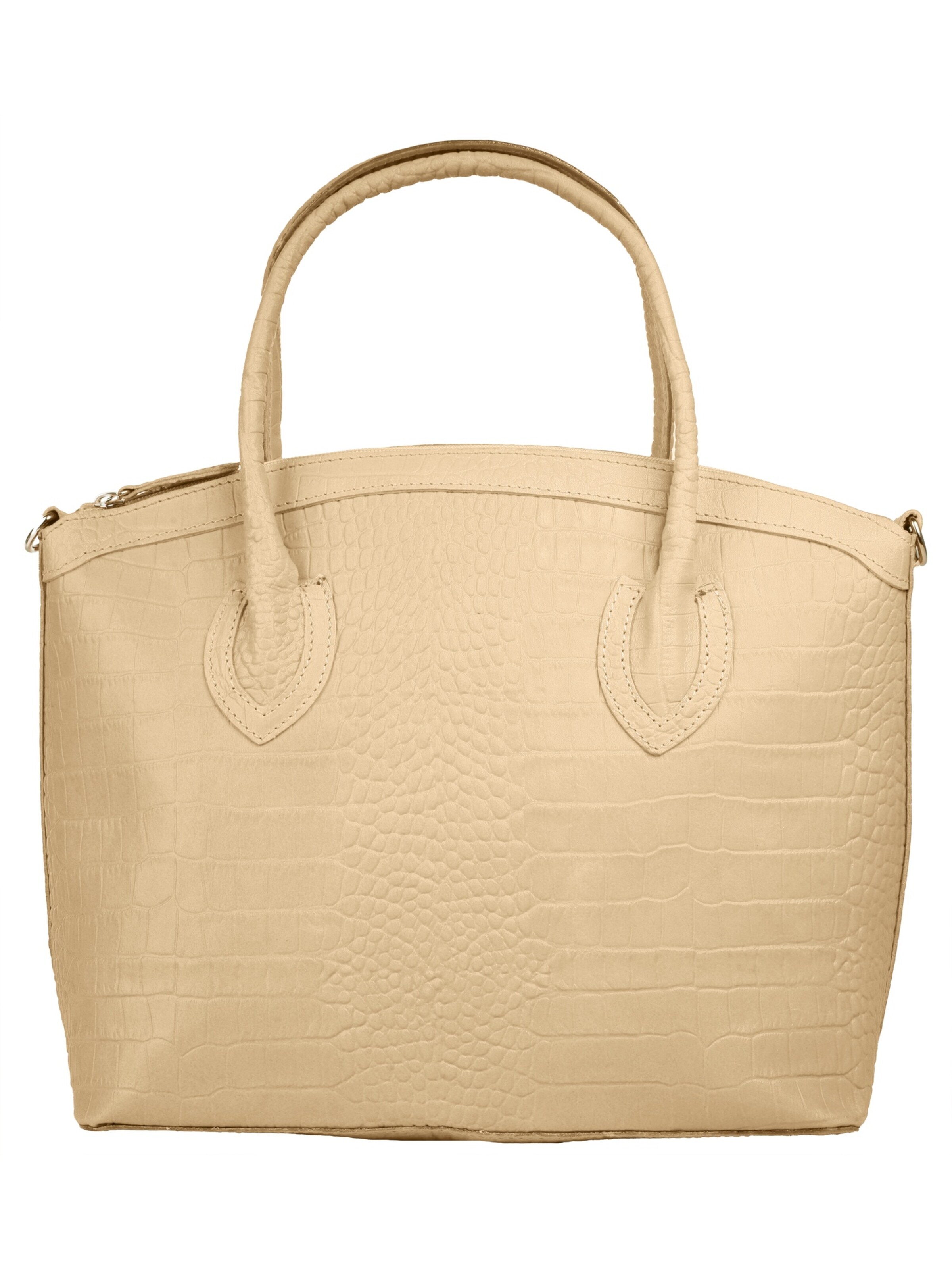 Cluty Handbag in Beige: front
