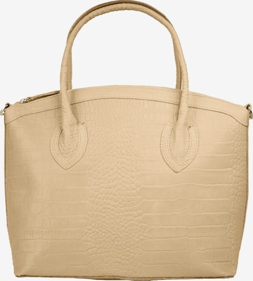 Cluty Handbag in Beige: front