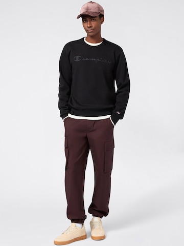 Sweat-shirt Champion Authentic Athletic Apparel en noir