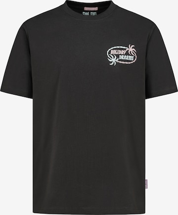Sublevel Shirt in Schwarz: Vorderseite