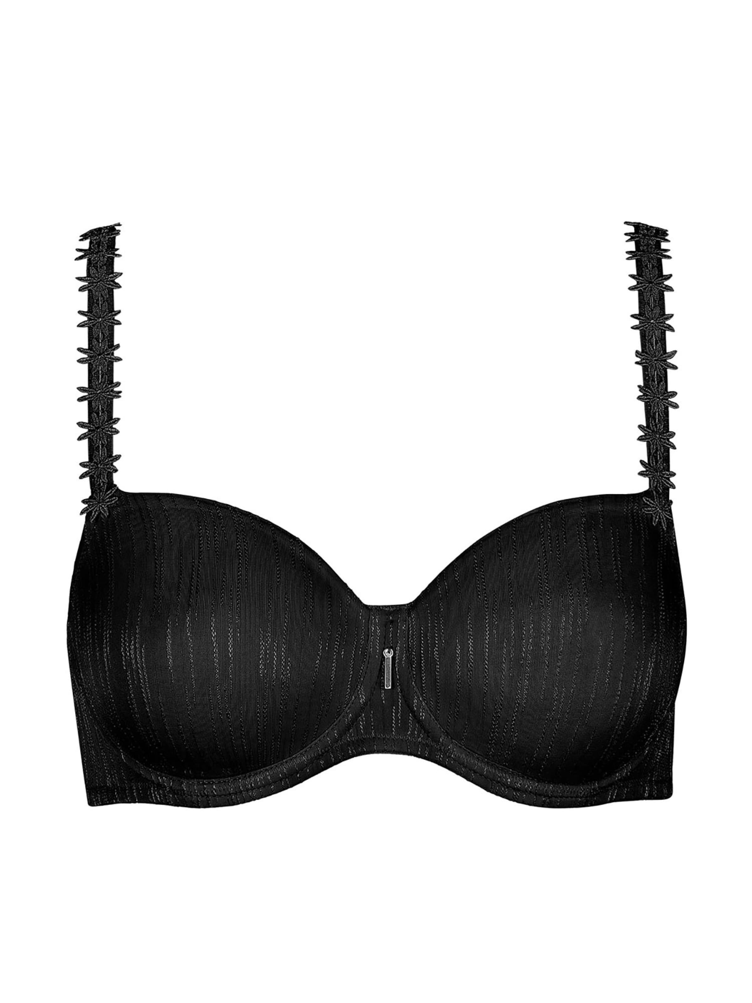 Lisca Bra 'Gracia' in Black: front