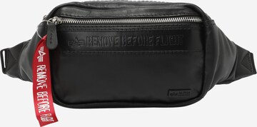 ALPHA INDUSTRIES Gürteltasche in Schwarz