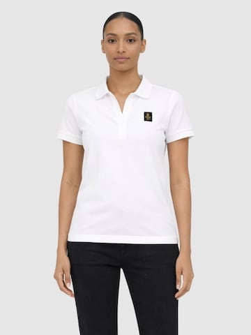 T-Shirt 'FLORA POLO' Refrigiwear en blanc : devant
