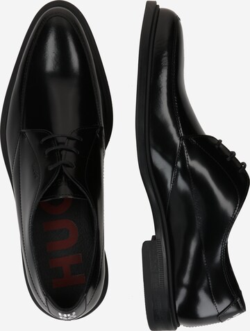 HUGO Lace-Up Shoes 'Kerr_Derb_Ablt' in Black