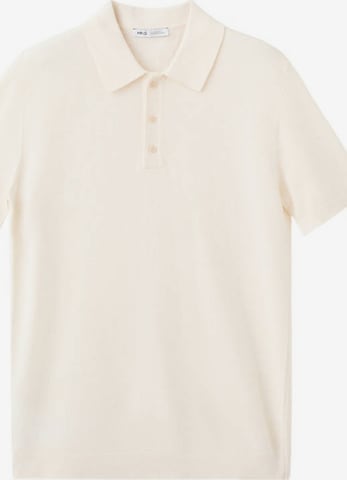 MANGO MAN Pullover 'Andrew' in Weiß: Vorderseite