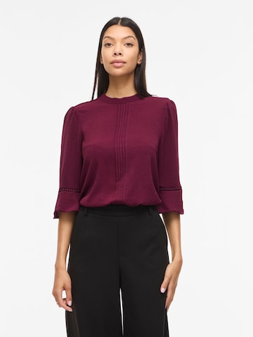 VILA Blouse 'VIRella' in Rood: voorkant