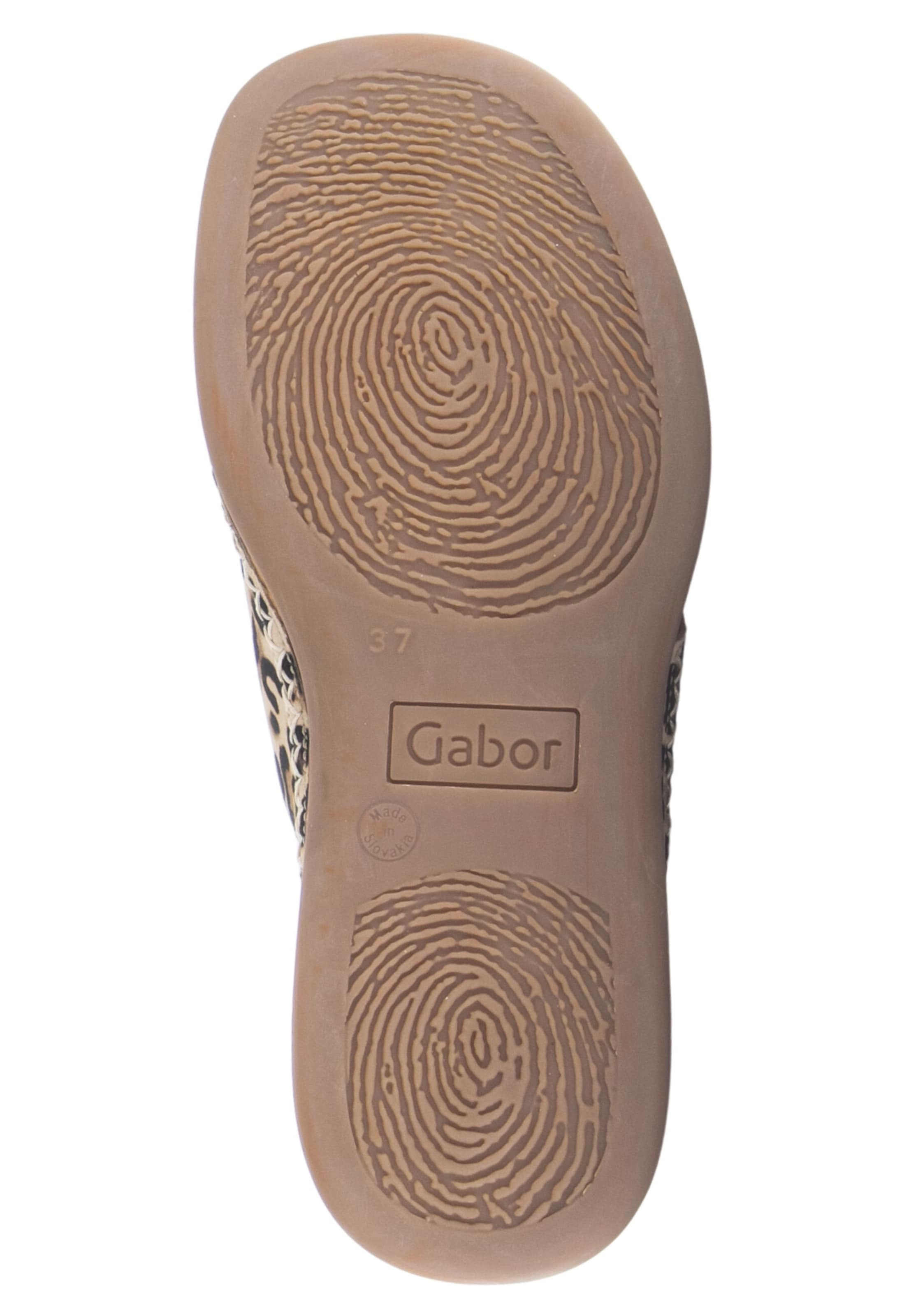 GABOR - Chinelos de dedo em castanho