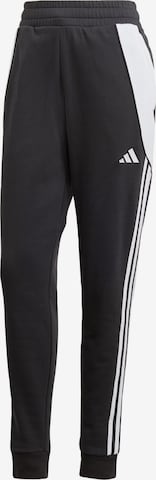 ADIDAS PERFORMANCE Workout Pants 'Tiro 24' in Black: front