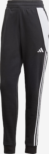 ADIDAS PERFORMANCE Pantalon de sport 'Tiro 24' en noir / blanc, Vue avec produit