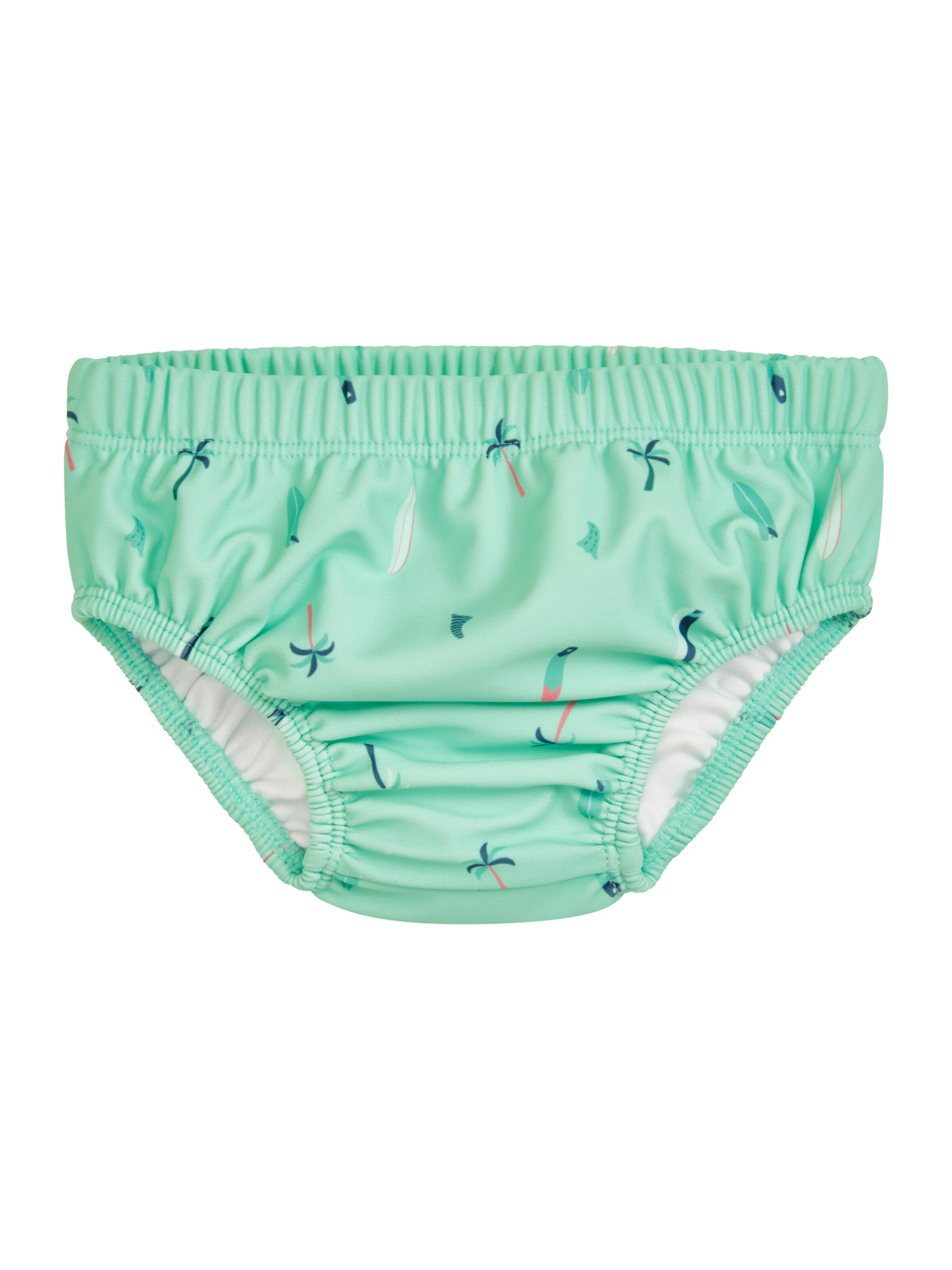 PLAYSHOES УФ-защита 'Surfbrett Palme' в Зеленый: спереди