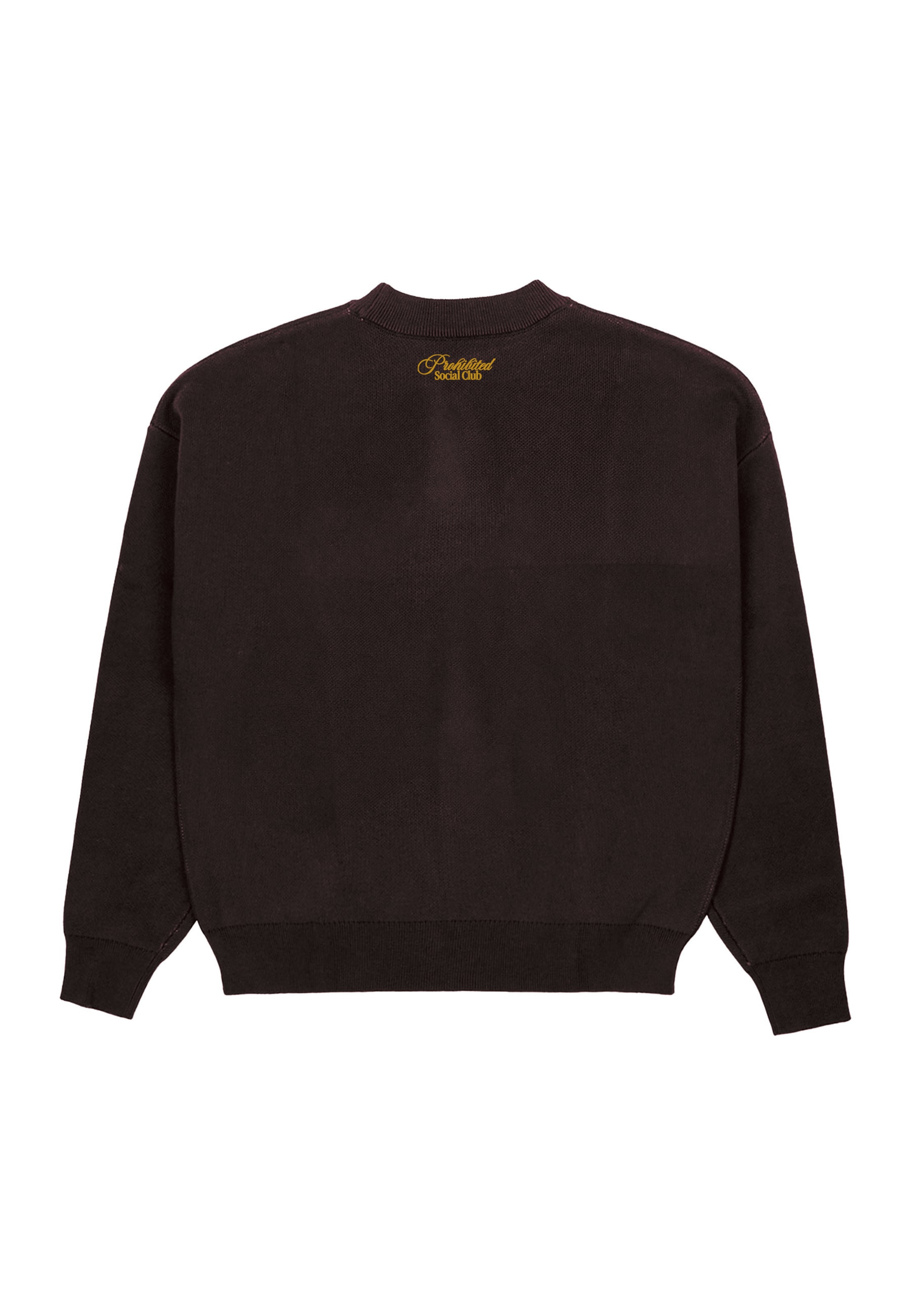 Pullover di Prohibited in marrone