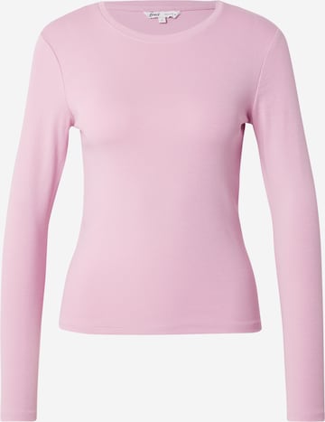 T-shirt 'ONLRiley' ONLY en violet : devant
