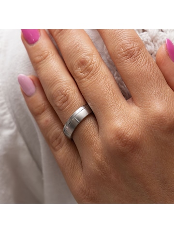 Bague Zeeme en argent : devant