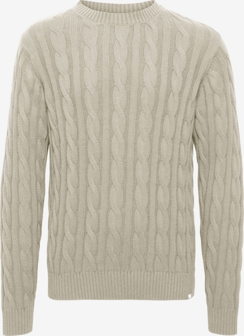 !Solid Pullover in Beige: Vorderseite