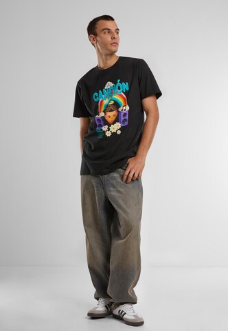 T-Shirt 'La Cancion 01' Mister Tee en noir