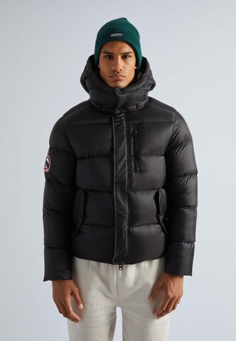 Giacca sportiva 'Drifter' di JACK1T in nero: frontale