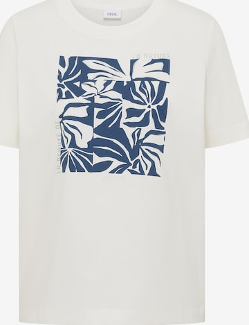 CECIL T-Shirt in Weiß: Vorderseite
