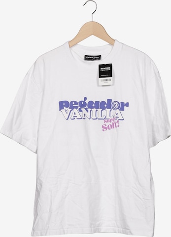 Pegador T-Shirt L in Weiß: Vorderseite