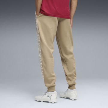 PUMA Tapered Sportbroek 'Marokko King' in Beige