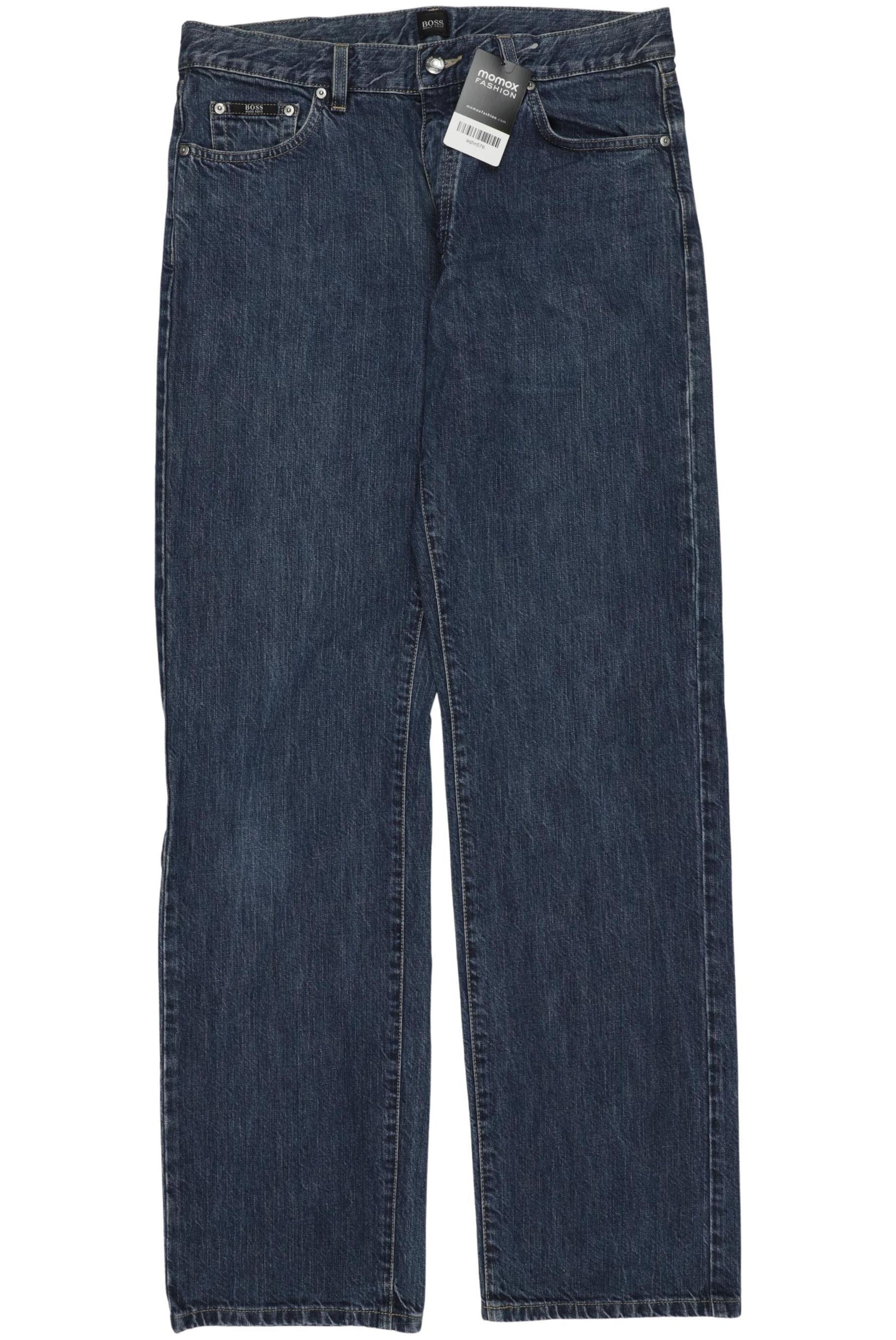 BOSS Black Jeans 33 in Blau: Vorderseite