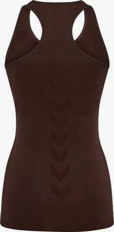 T-shirt fonctionnel 'Tif' Hummel en marron