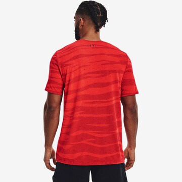 UNDER ARMOUR Funktionsshirt 'Novelty' in Rot