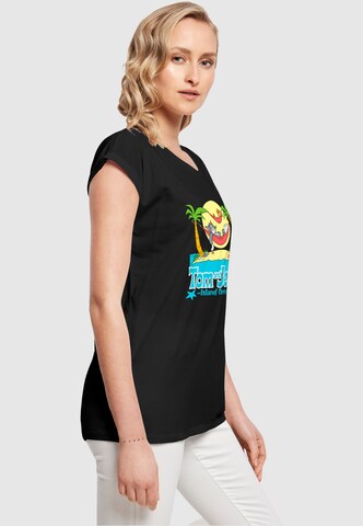 ABSOLUTE CULT T-Shirt 'Tom And Jerry - Hammock Dreams' in Schwarz