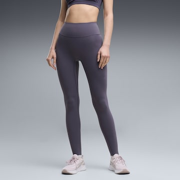 PUMA Skinny Sports trousers in Grey: front