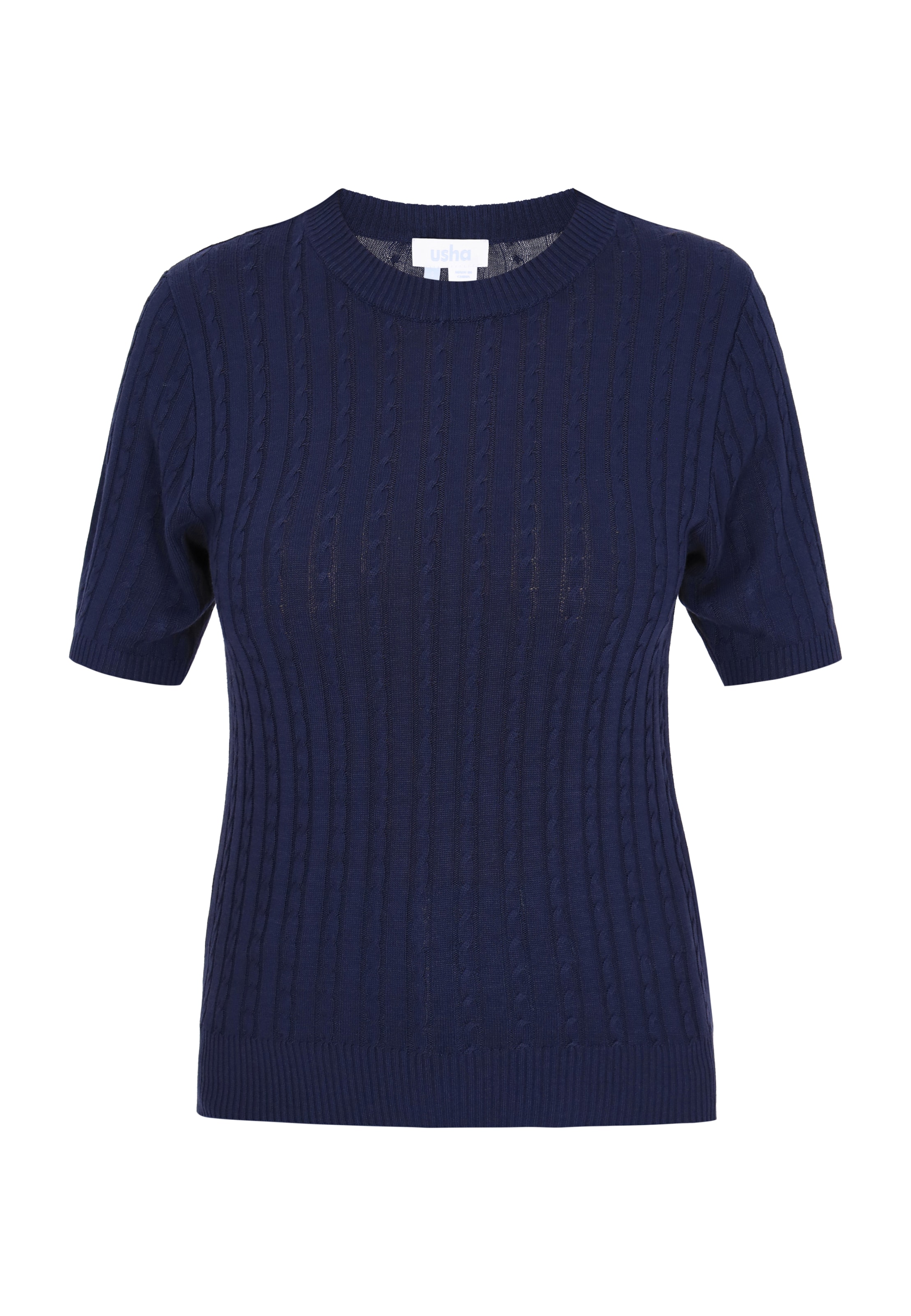 Pull-over 'Everyday Fashion' usha BLUE LABEL en bleu : devant