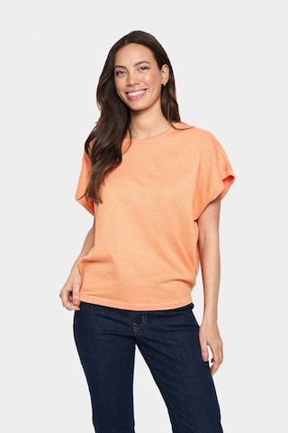 SAINT TROPEZ Pullover 'Mila' in Orange: Vorderseite