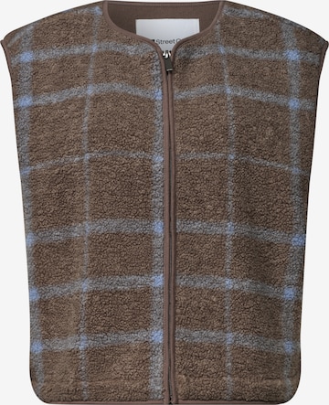 STREET ONE Strickjacke in Braun: Vorderseite