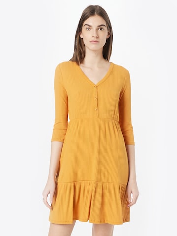 ABOUT YOU Dress 'Samantha' in Yellow: front