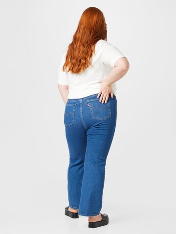 Levi's® Plus Flared Jeans '726 PL HR Flare' i blå