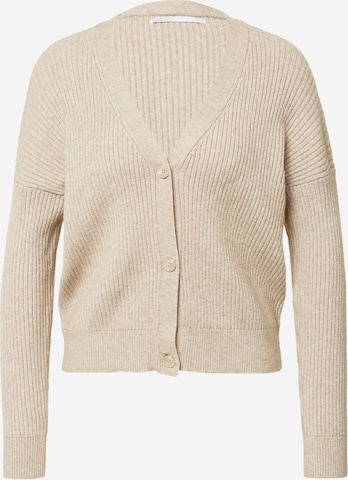 ONLY Knit Cardigan 'Katia' in Beige: front