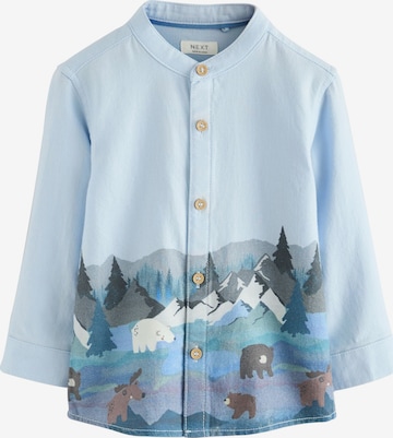 Next Overhemd in Blauw: voorkant