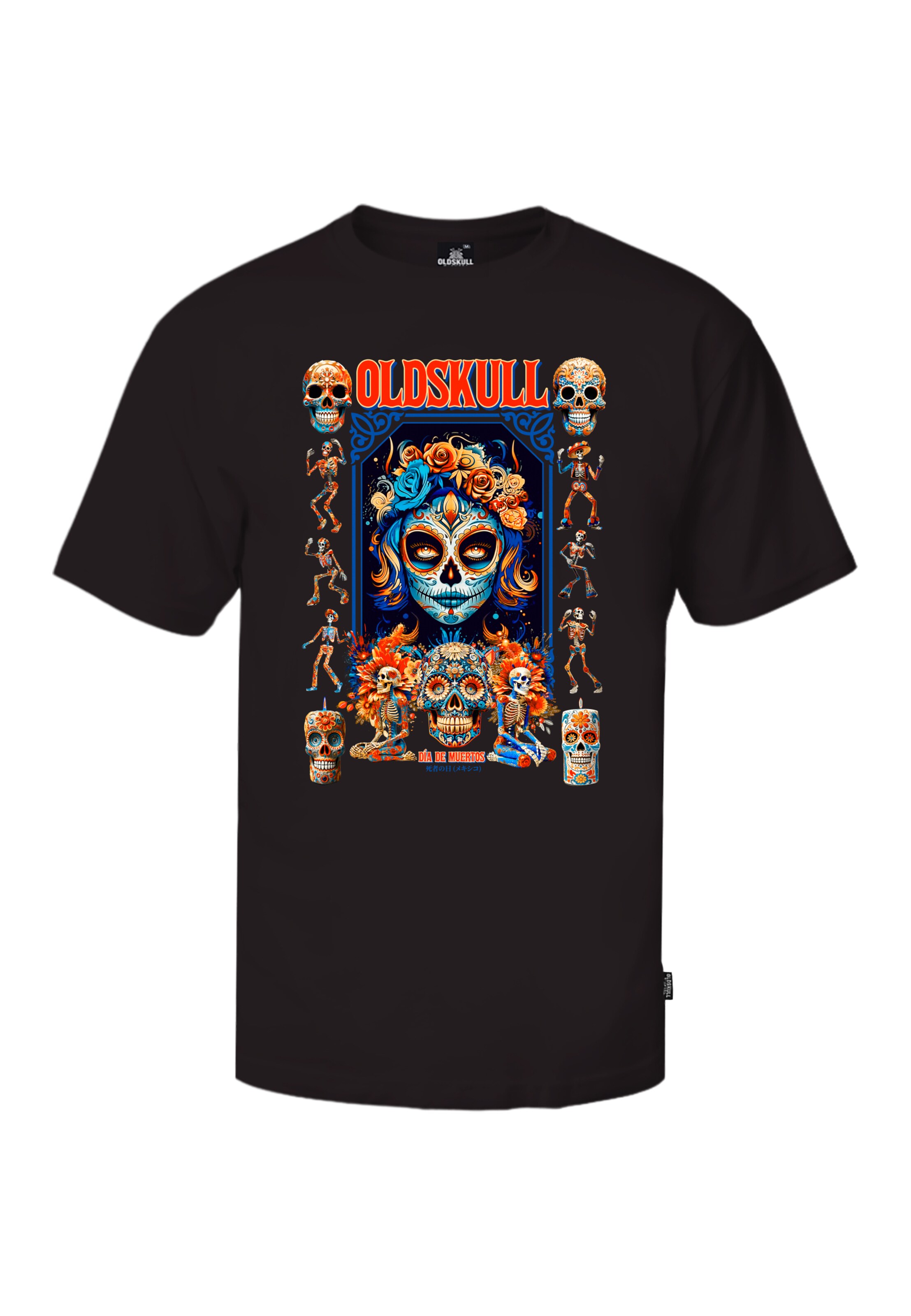 Oldskull T-Shirt 'Xtreme Shugamama' in Schwarz: Vorderseite