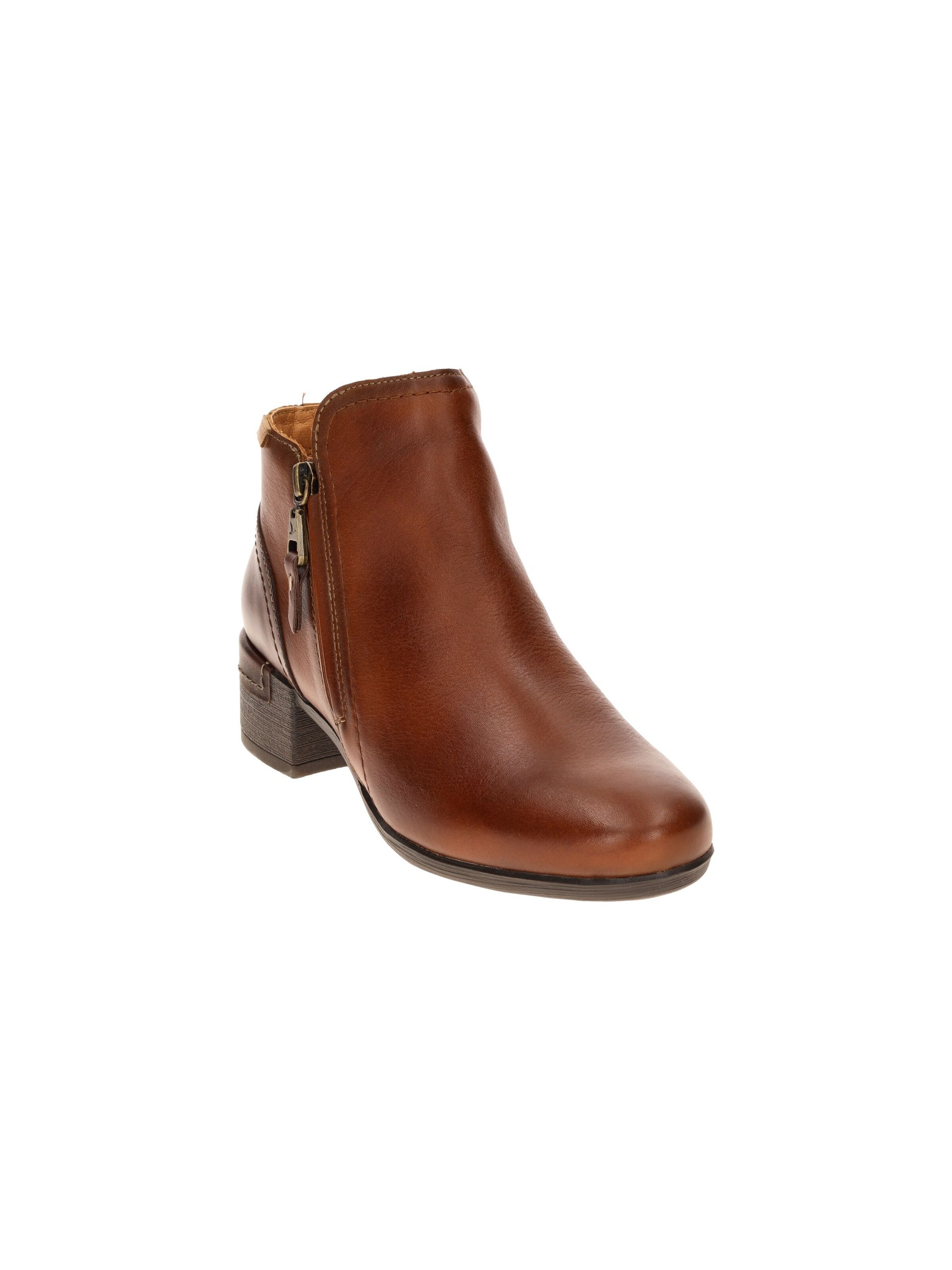 PIKOLINOS Booties 'Malaga' in Brown: front