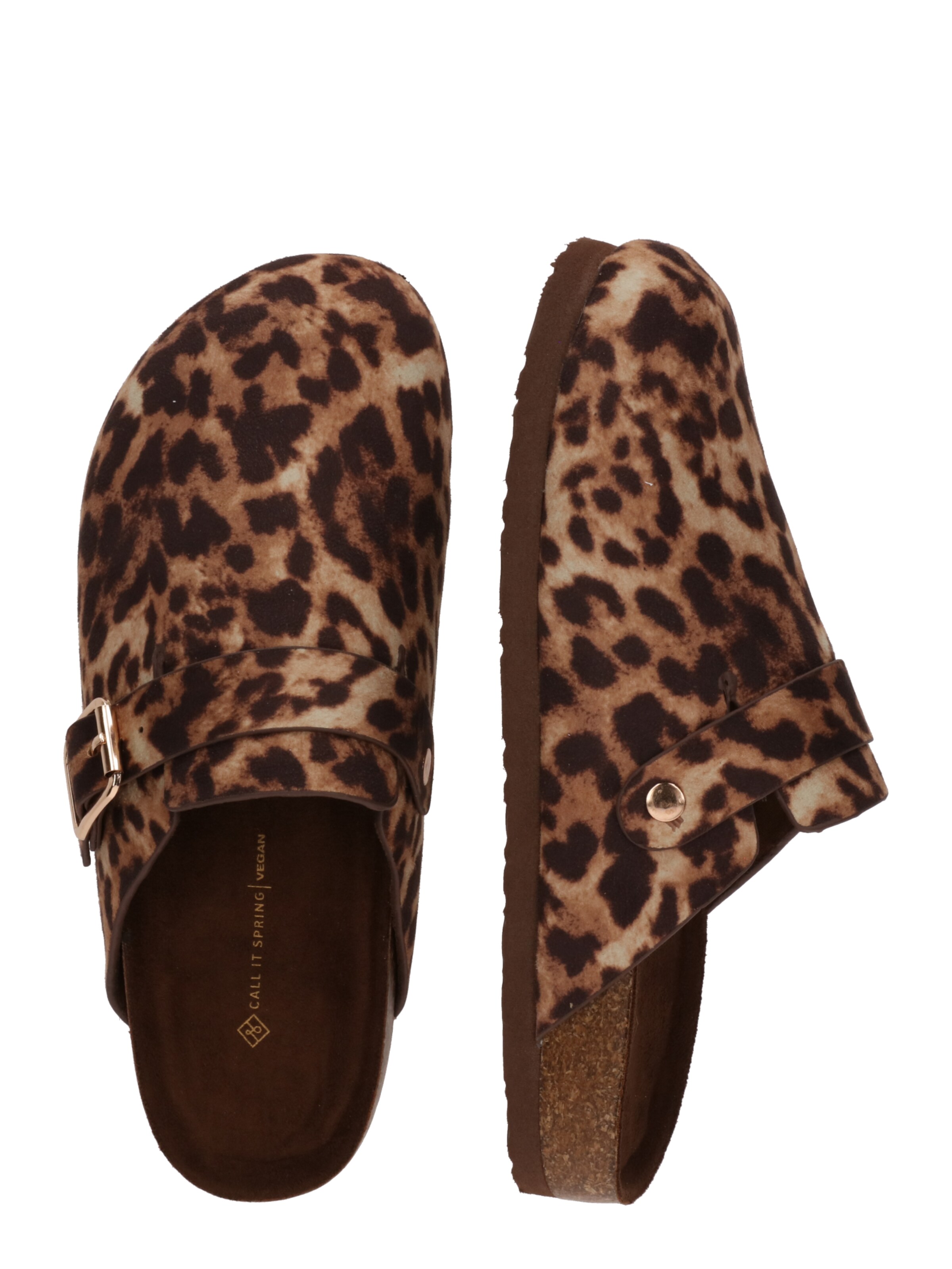 CALL IT SPRING Puukengät & Crocks-jalkineet värissä ruskea