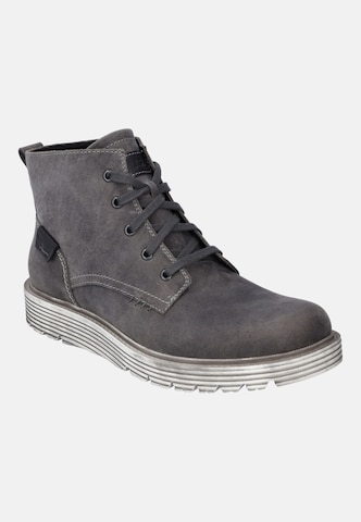 JOSEF SEIBEL Lace-up boots 'Cooper 04' in Grey