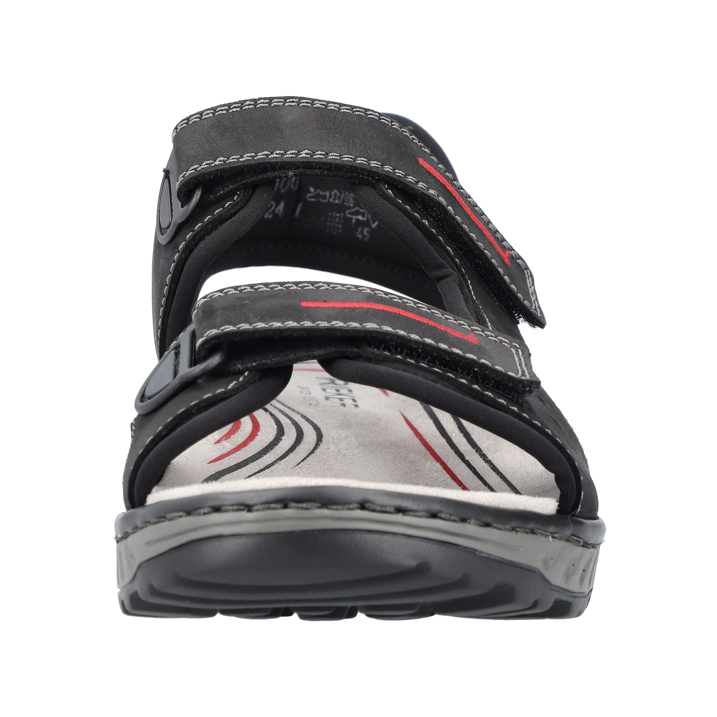 Sandales de randonnée Rieker en noir