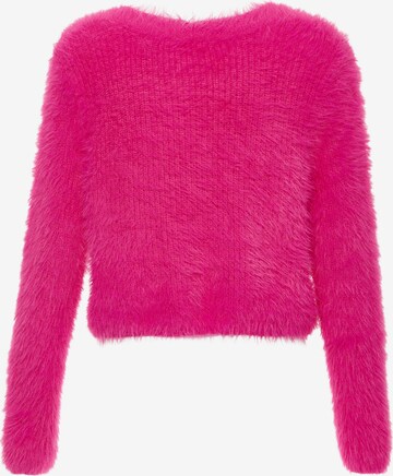 Poomi Knit Cardigan in Pink