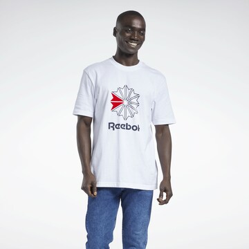 Reebok T-Shirt 'Starcrest' in Weiß: predná strana