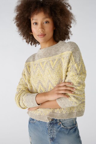 Pull-over OUI en jaune